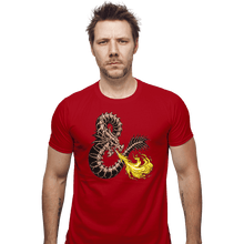 Load image into Gallery viewer, Secret_Shirts Fitted Shirts, Mens / Small / Red Bone Dragon Secret Sale
