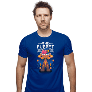 Secret_Shirts Fitted Shirts, Mens / Small / Royal Blue The Puppet