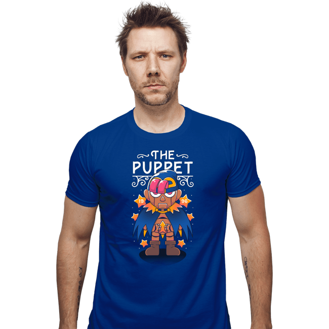 Secret_Shirts Fitted Shirts, Mens / Small / Royal Blue The Puppet