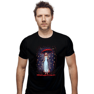 Secret_Shirts Fitted Shirts, Mens / Small / Black Carrie In The Rain