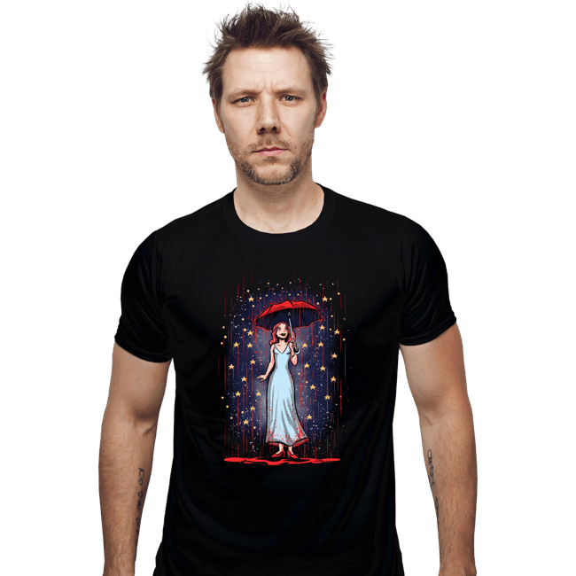 Secret_Shirts Fitted Shirts, Mens / Small / Black Carrie In The Rain