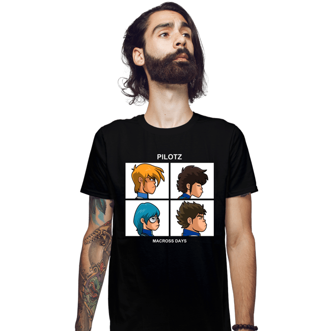 Secret_Shirts Fitted Shirts, Mens / Small / Black Pilotz