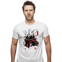 Load image into Gallery viewer, Daily_Deal_Shirts Fitted Shirts, Mens / Small / White Bounty Samurai
