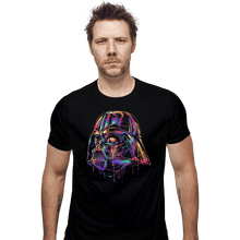 Load image into Gallery viewer, Shirts Fitted Shirts, Mens / Small / Black Colorful Villain
