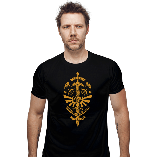 Secret_Shirts Fitted Shirts, Mens / Small / Black Hero Power