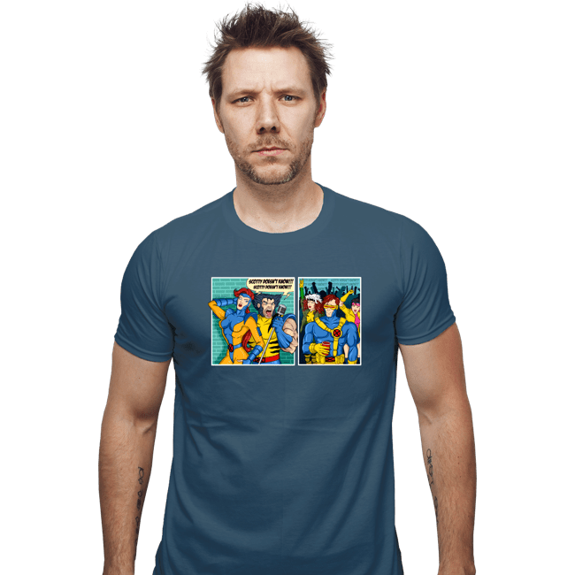 Shirts Fitted Shirts, Mens / Small / Indigo Blue Clueless Scotty
