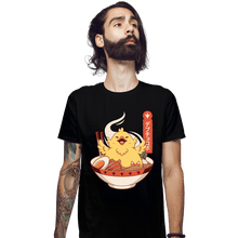 Load image into Gallery viewer, Shirts Fitted Shirts, Mens / Small / Black Fat Chocobo Ramen
