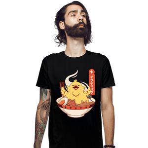 Shirts Fitted Shirts, Mens / Small / Black Fat Chocobo Ramen