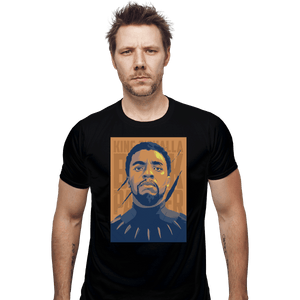 Shirts Fitted Shirts, Mens / Small / Black King T'Challa