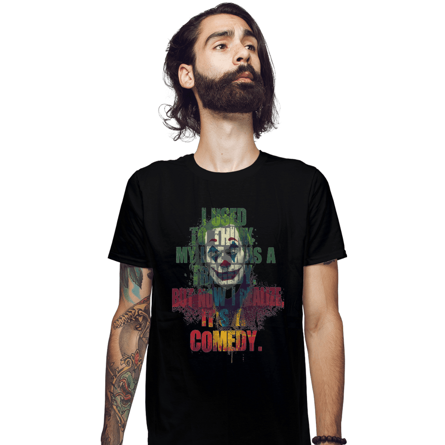 Shirts Fitted Shirts, Mens / Small / Black Tragedy Comedy