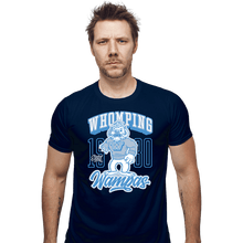Load image into Gallery viewer, Secret_Shirts Fitted Shirts, Mens / Small / Navy Whomping Wampas
