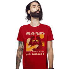 Load image into Gallery viewer, Shirts Fitted Shirts, Mens / Small / Red Sand, The True Evil Of The Galaxy
