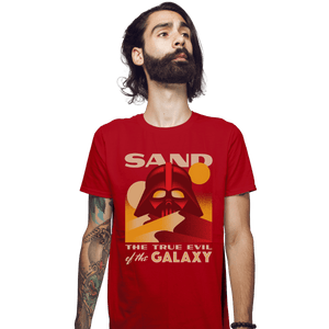 Shirts Fitted Shirts, Mens / Small / Red Sand, The True Evil Of The Galaxy