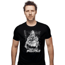 Load image into Gallery viewer, Shirts Fitted Shirts, Mens / Small / Black Cylon Attack
