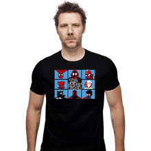 Load image into Gallery viewer, Daily_Deal_Shirts Fitted Shirts, Mens / Small / Black The Spider Bunch
