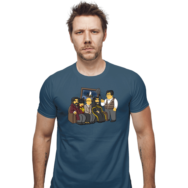 Shirts Fitted Shirts, Mens / Small / Indigo Blue Family Photo, But Not You Guillermo