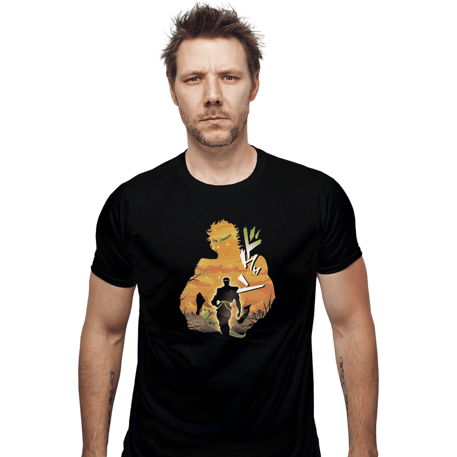 Shirts Fitted Shirts, Mens / Small / Black Stardust Crusaders Dio