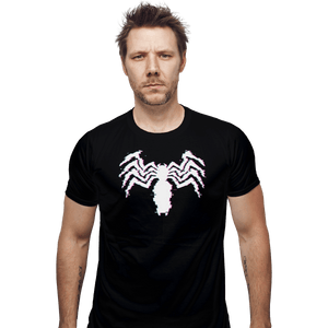 Shirts Fitted Shirts, Mens / Small / Black Glitch Symbiote