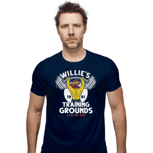 Shirts Fitted Shirts, Mens / Small / Navy Willie's Training Grounds