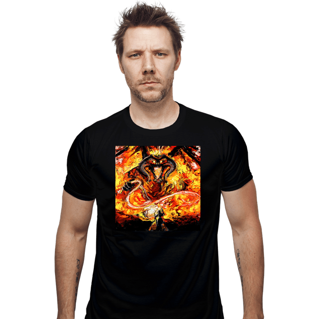 Secret_Shirts Fitted Shirts, Mens / Small / Black Van Gogh Never Passed.