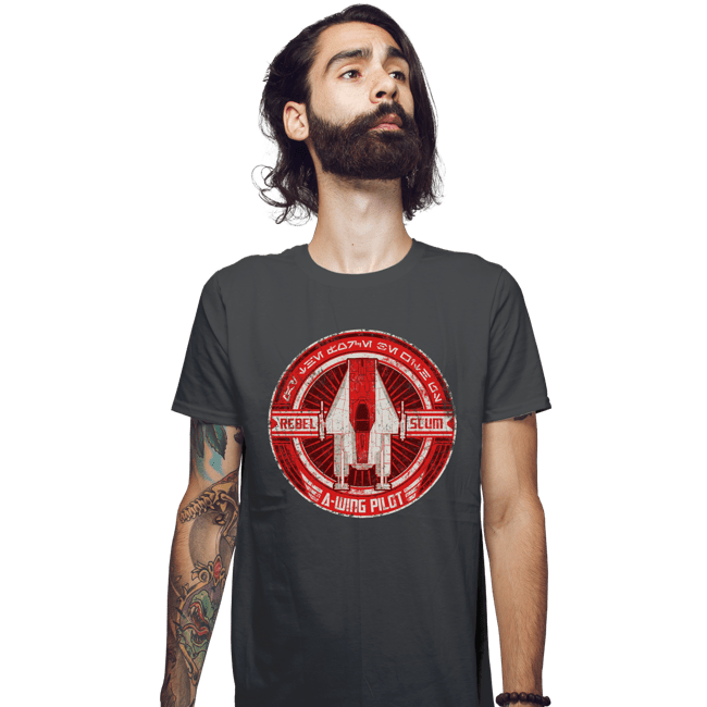 Shirts Fitted Shirts, Mens / Small / Charcoal A-Wing