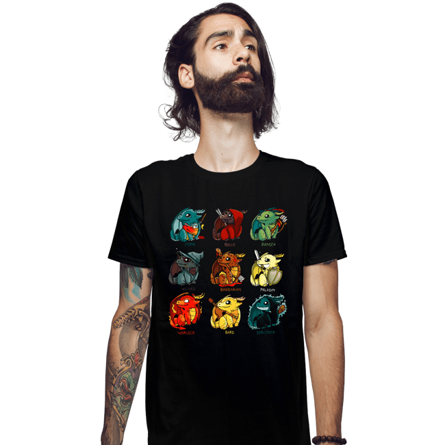 Shirts Fitted Shirts, Mens / Small / Black Dragon Roles