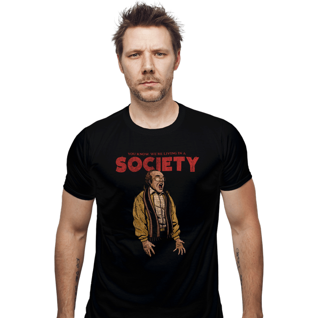 Daily_Deal_Shirts Fitted Shirts, Mens / Small / Black A Society