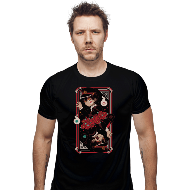 Daily_Deal_Shirts Fitted Shirts, Mens / Small / Black Toilet Ghost