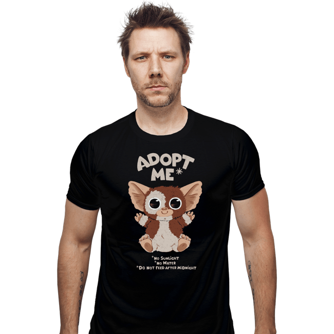 Shirts Fitted Shirts, Mens / Small / Black Adopt Me