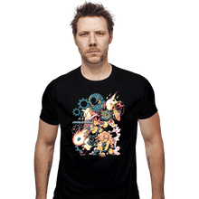 Load image into Gallery viewer, Shirts Fitted Shirts, Mens / Small / Black BC Chrono Heroes
