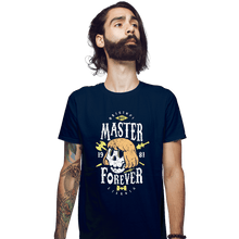 Load image into Gallery viewer, Shirts Fitted Shirts, Mens / Small / Navy He-Man Forever
