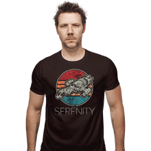 Load image into Gallery viewer, Shirts Fitted Shirts, Mens / Small / Dark Chocolate Vintage Serenity
