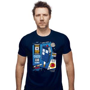 Shirts Fitted Shirts, Mens / Small / Navy Tardis Ice Pop