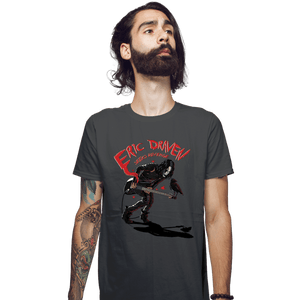 Secret_Shirts Fitted Shirts, Mens / Small / Charcoal Eric Draven's Revenge