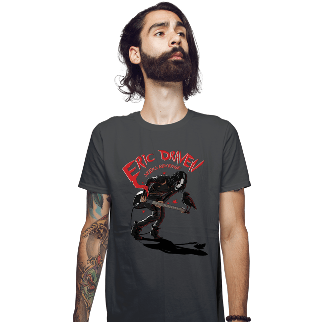 Secret_Shirts Fitted Shirts, Mens / Small / Charcoal Eric Draven's Revenge