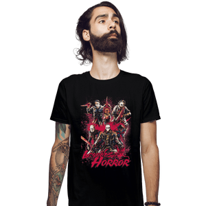Shirts Fitted Shirts, Mens / Small / Black Legend of Horror