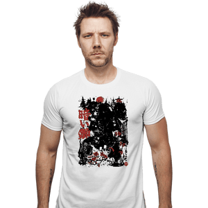 Daily_Deal_Shirts Fitted Shirts, Mens / Small / White Vader Shogun