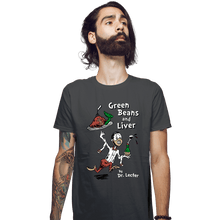 Load image into Gallery viewer, Daily_Deal_Shirts Fitted Shirts, Mens / Small / Charcoal Lecter Seuss
