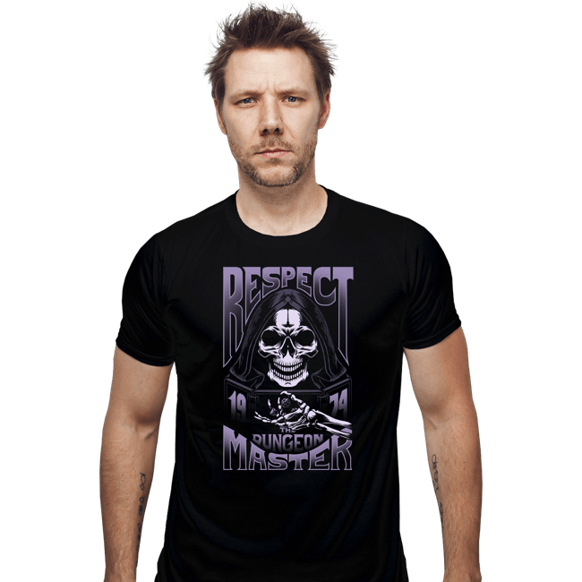 Secret_Shirts Fitted Shirts, Mens / Small / Black Respect The DM