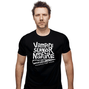 Shirts Fitted Shirts, Mens / Small / Black Vampire Slayer By Nature