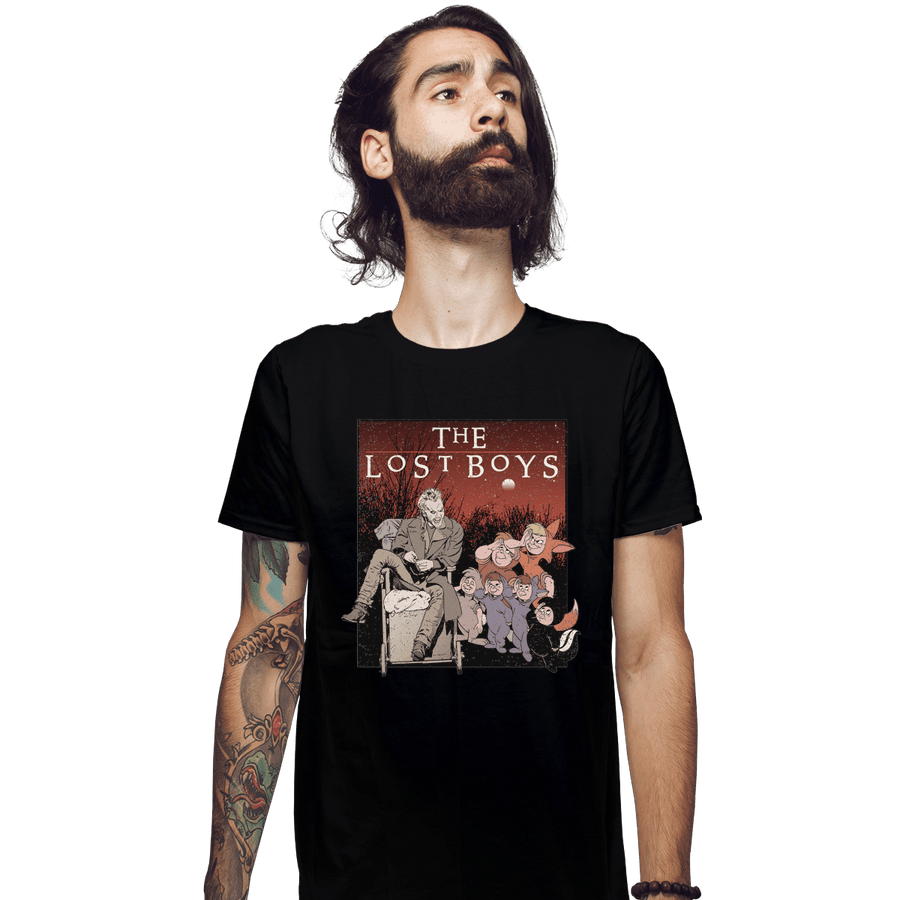 Shirts Fitted Shirts, Mens / Small / Black Lost Boys