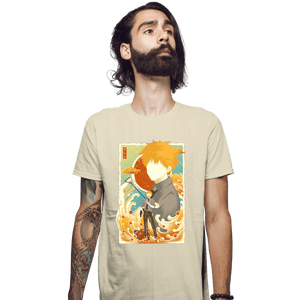 Daily_Deal_Shirts Fitted Shirts, Mens / Small / Sand Musha-e-denji