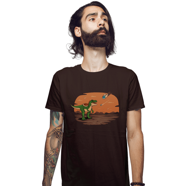 Shirts Fitted Shirts, Mens / Small / Dark Chocolate Blue Extinction