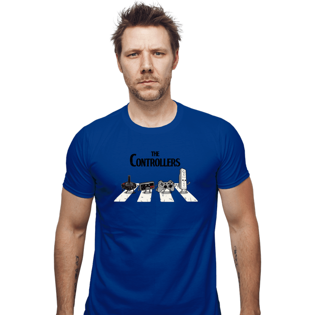 Secret_Shirts Fitted Shirts, Mens / Small / Royal Blue The Controllers