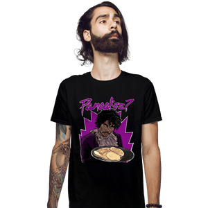 Secret_Shirts Fitted Shirts, Mens / Small / Black Game Pancakes