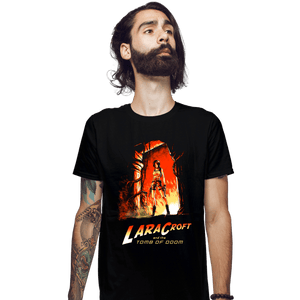 Shirts Fitted Shirts, Mens / Small / Black Indiana Croft