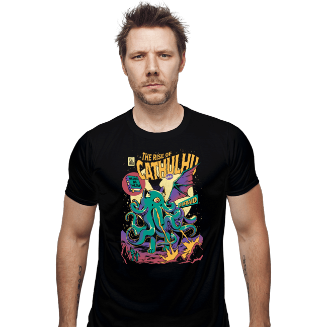 Secret_Shirts Fitted Shirts, Mens / Small / Black Rise Of Cathulu
