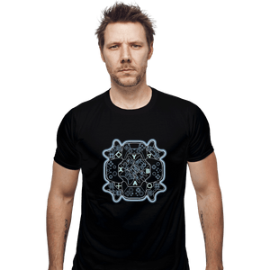 Shirts Fitted Shirts, Mens / Small / Black Gamer Mandala