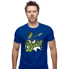 Load image into Gallery viewer, Secret_Shirts Fitted Shirts, Mens / Small / Royal Blue Super Lawyer
