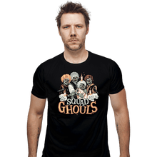 Load image into Gallery viewer, Secret_Shirts Fitted Shirts, Mens / Small / Black Squad Ghouls
